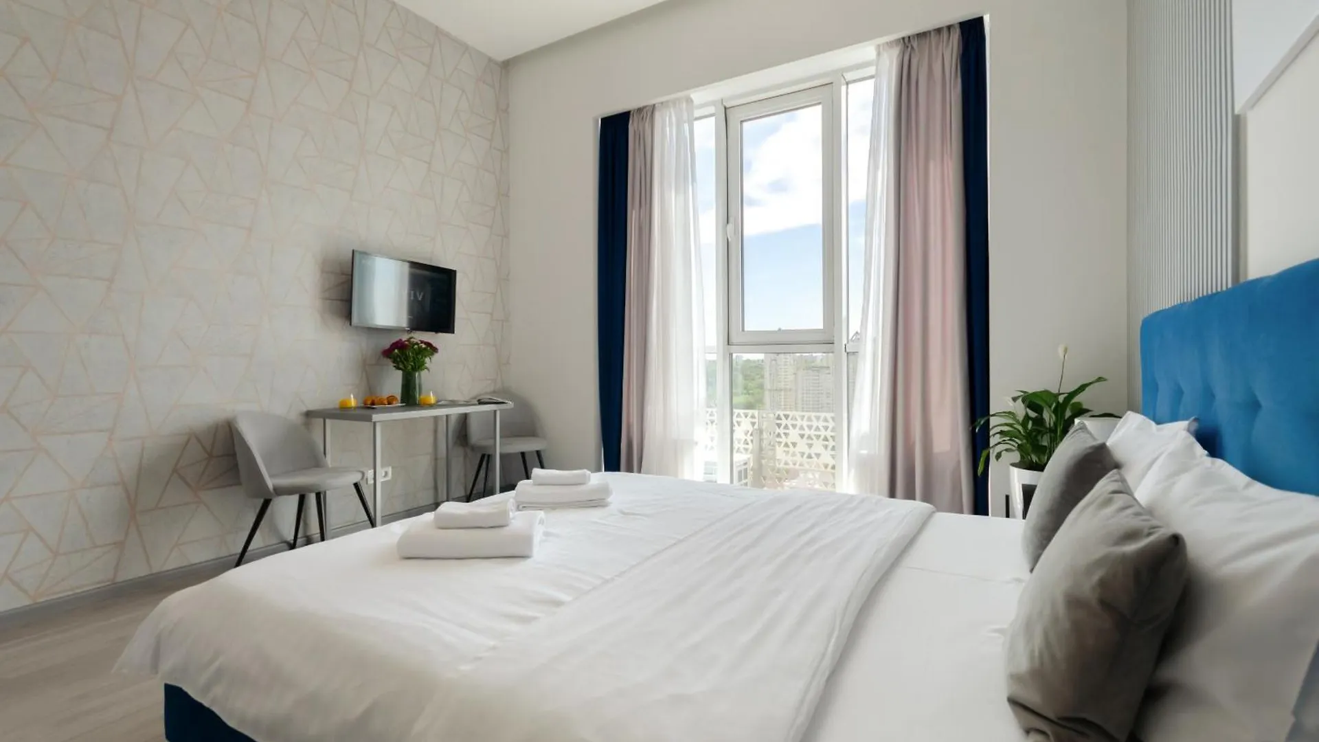 Smart App Near Railway Station Kvartet 3C كييف 0*,